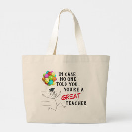 Bolso De Tela Gigante "Gran Maestro"