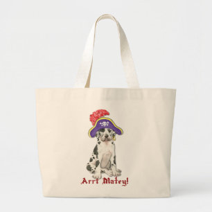 Bolso De Tela Gigante Gran pirata de danés