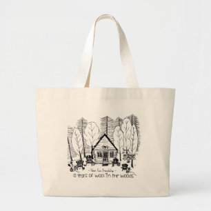 Bolso De Tela Gigante Gran Tote con arte de WITW 2021