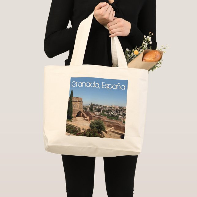 Bolso De Tela Gigante Granada, España (Anverso (producto))