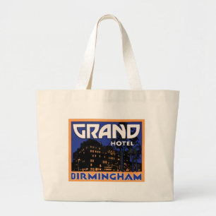 Bolso De Tela Gigante Grand Hotel Birmingham