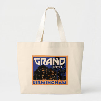 Bolso De Tela Gigante Grand Hotel Birmingham
