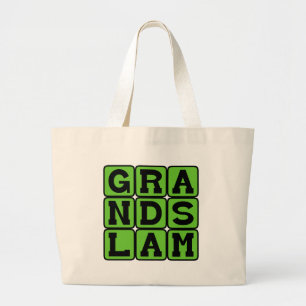 Bolso De Tela Gigante Grand Slam, jonrón de béisbol