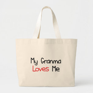 Bolso De Tela Gigante Granma me ama