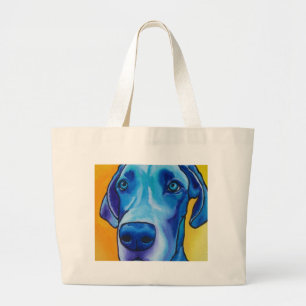 Bolso De Tela Gigante Great dane