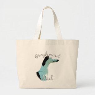 Bolso De Tela Gigante Greyhound Dad