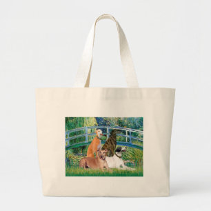 Bolso De Tela Gigante Greyhounds (cuatro) - Bridge