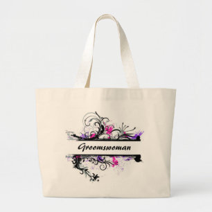 Bolso De Tela Gigante Groomswoman
