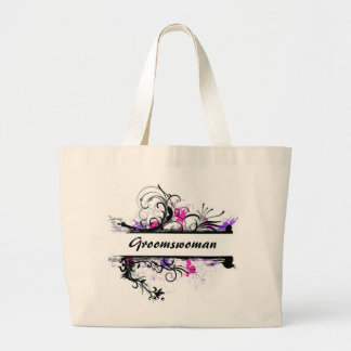 Bolso De Tela Gigante Groomswoman