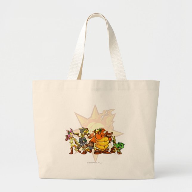 Bolso De Tela Gigante Grupo de Altador del equipo (Frente)
