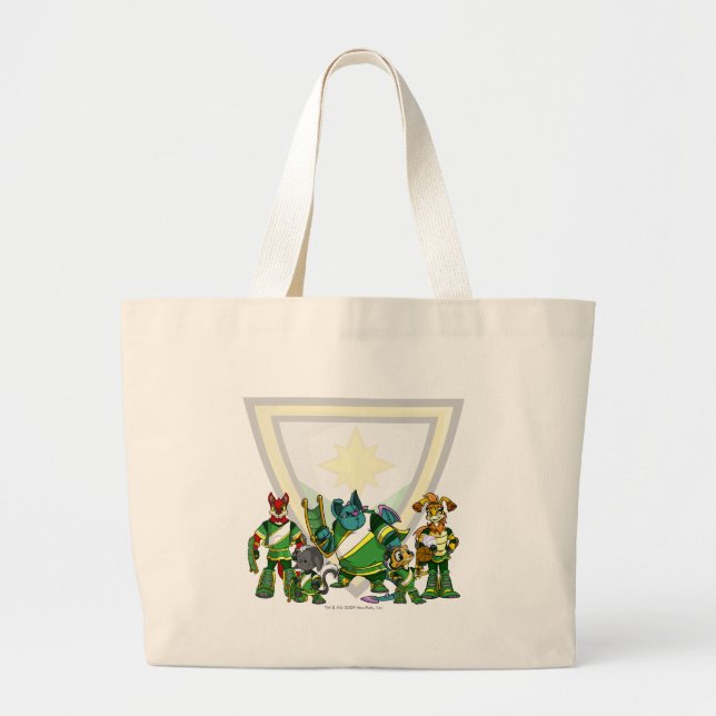 Bolso De Tela Gigante Grupo de Brightvale del equipo (Frente)