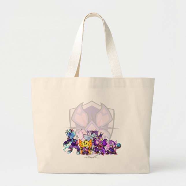 Bolso De Tela Gigante Grupo de Faerieland del equipo (Frente)