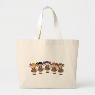 Bolso De Tela Gigante Grupo del brownie