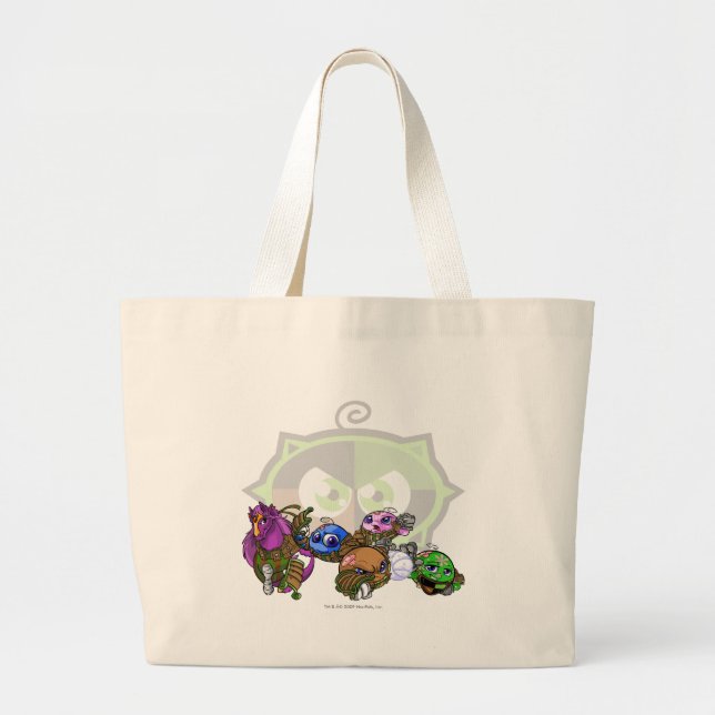 Bolso De Tela Gigante Grupo del lago Kiko del equipo (Frente)