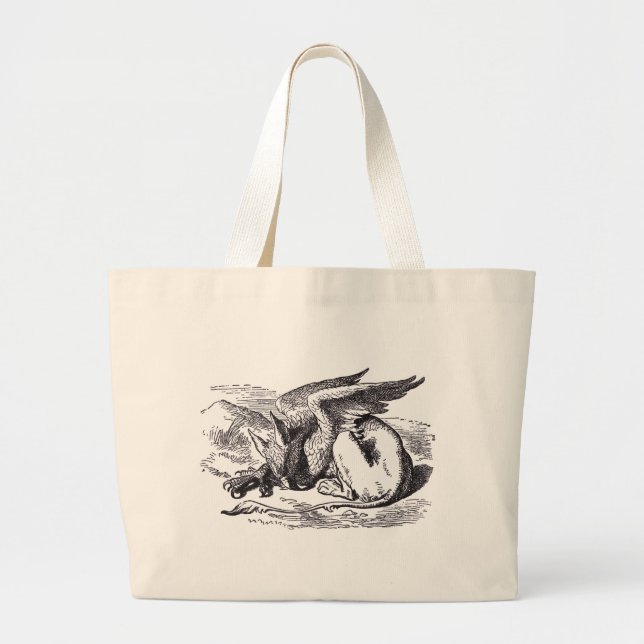 Bolso De Tela Gigante Gryphon (Frente)