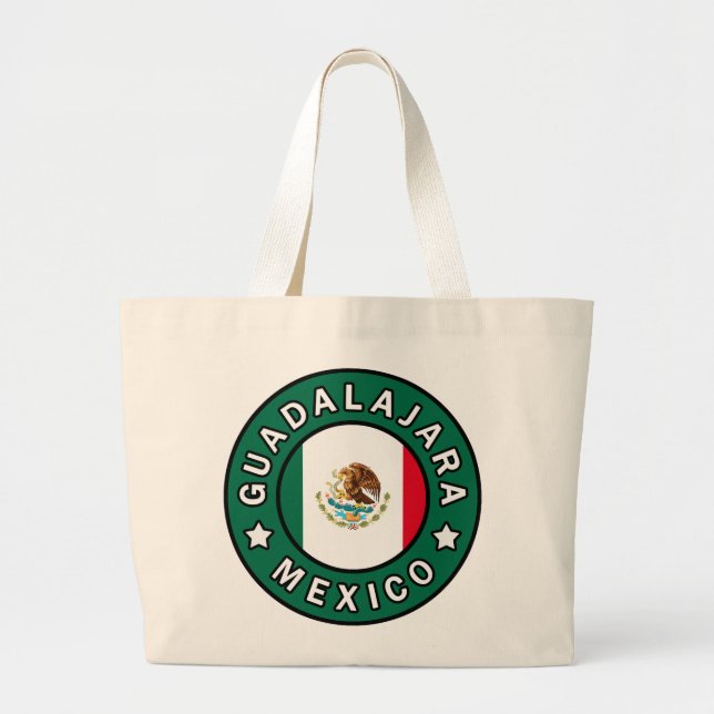 Bolso De Tela Gigante Guadalajara México (Frente)