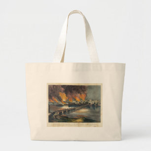 Bolso De Tela Gigante Guerra civil americana la caída Richmond de abril