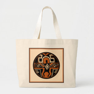 Bolso De Tela Gigante Guerrero de Mimbres