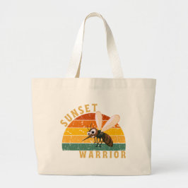 Bolso De Tela Gigante Guerrero del Atardecer