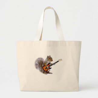 Bolso De Tela Gigante Guitar Lover | Guitarra De La Ardilla