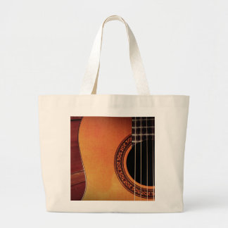 Bolso De Tela Gigante Guitarra acústica