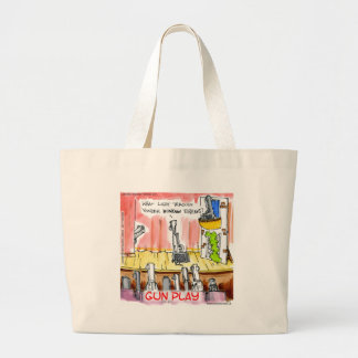 Bolso De Tela Gigante GunPlay Dibujos Animados Divertidos