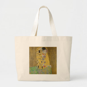 Bolso De Tela Gigante Gustav Klimt "El beso"