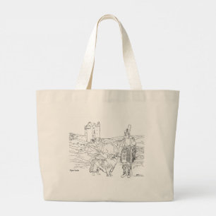Bolso De Tela Gigante Gylen Castle Scotland Tote Bag