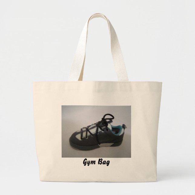Bolso De Tela Gigante Gym Gear (Frente)