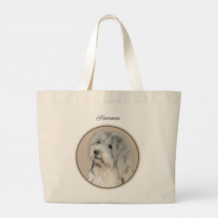 Bolso De Tela Gigante Habanés, havanese, Cuban Bichon, Bichon He