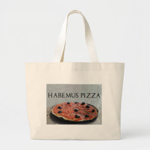 Bolso De Tela Gigante Habemus Pizza Tote Bag