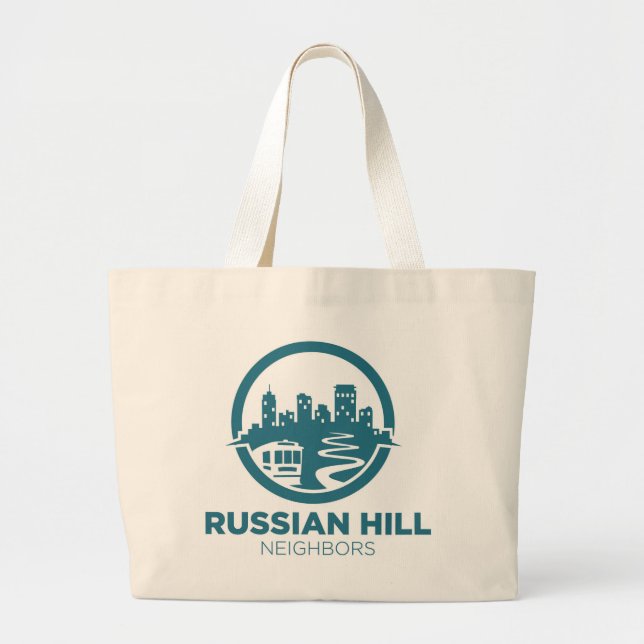 Bolso De Tela Gigante Hacer todo el Tote de lienzo (Frente)