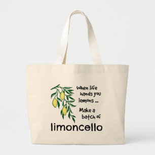 Bolso De Tela Gigante Hacer un lote de Limoncello