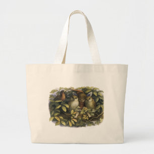 Bolso De Tela Gigante Hada con el tote de los búhos de Richard Doyle