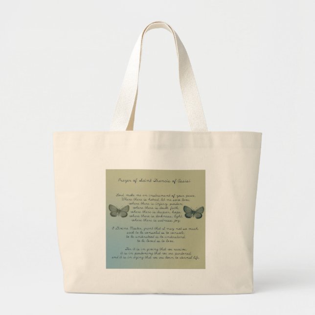 Bolso De Tela Gigante Hágame un instrumento (Frente)