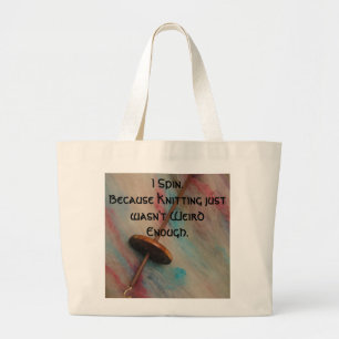Bolso De Tela Gigante Hago girar