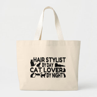 Bolso De Tela Gigante Hair Stylist Cat Lover