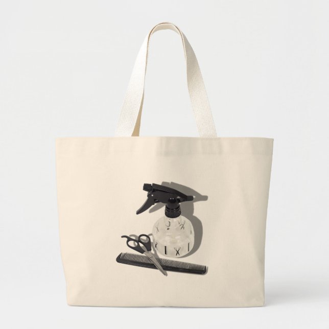 Bolso De Tela Gigante HairdresserItems060910Shadows (Frente)