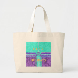 Bolso De Tela Gigante Hakuna Matata Felices Fiestas