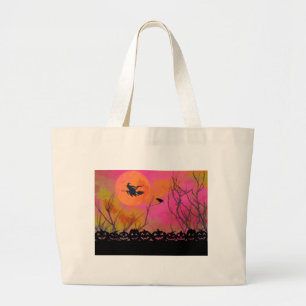 Bolso De Tela Gigante Halloween