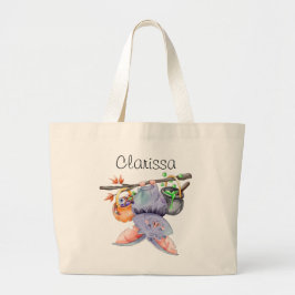 Bolso De Tela Gigante Halloween Bat Trick o Trete Tote Bag