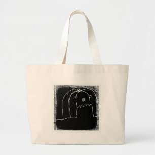 Bolso De Tela Gigante Halloween en yaie negro del desfile