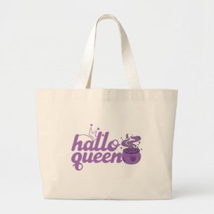 Bolso De Tela Gigante Halloween, Reina de Halloween, Halloqueen, Retro