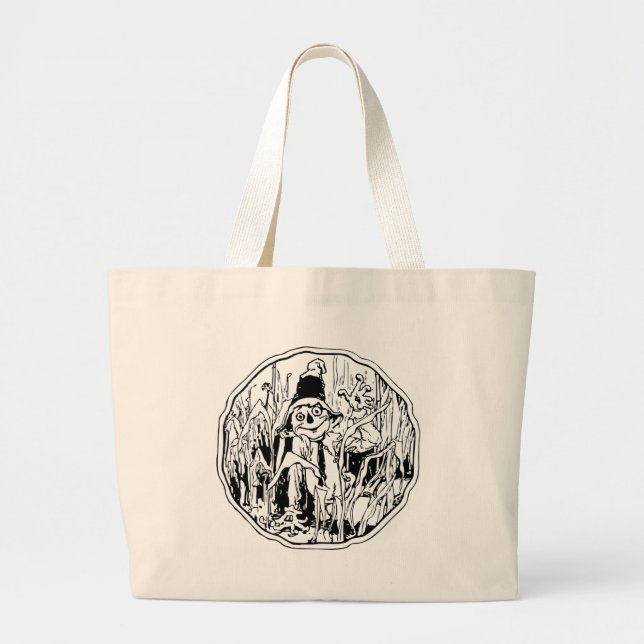 Bolso De Tela Gigante Halloween Scarecrow Bag (Frente)