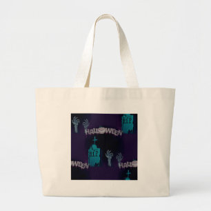 Bolso De Tela Gigante halloween zombie