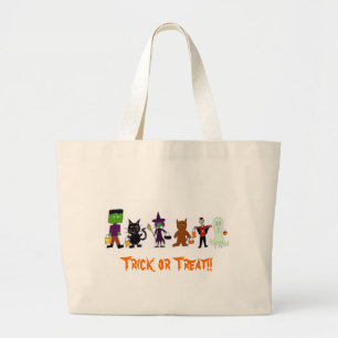 Bolso De Tela Gigante HalloweenFriends