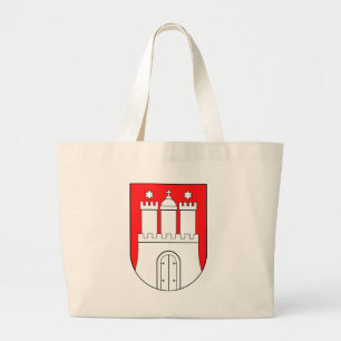Bolso De Tela Gigante Hamburguesa escudo de armas