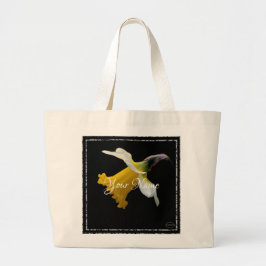 Bolso De Tela Gigante HAMbyWG - Diálogos amarillos