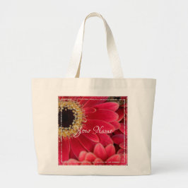 Bolso De Tela Gigante HAMbyWG Pink Gerber Daisy
