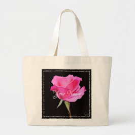 Bolso De Tela Gigante HAMbyWG - Rosa rosa